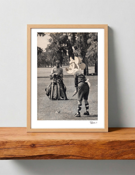 Collage "Minie putt Disney" by Rosco - A4 and A3 reproductions