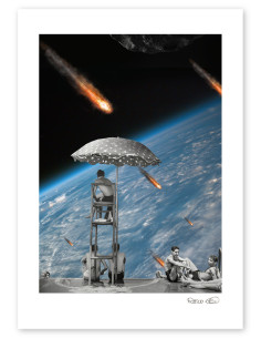 Collage "Meteoros" de Rosco - Reproducciones A4 y A3