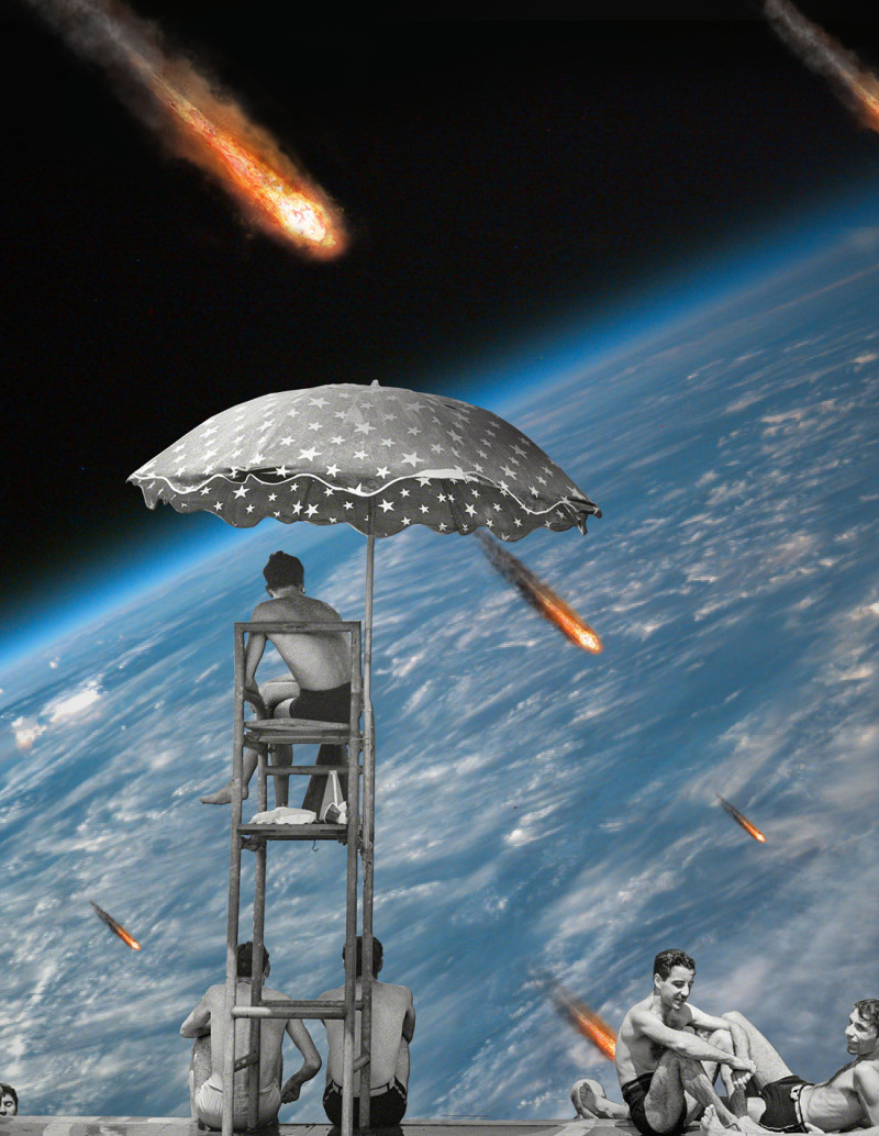 Collage "Meteoros" de Rosco - Reproducciones A4...