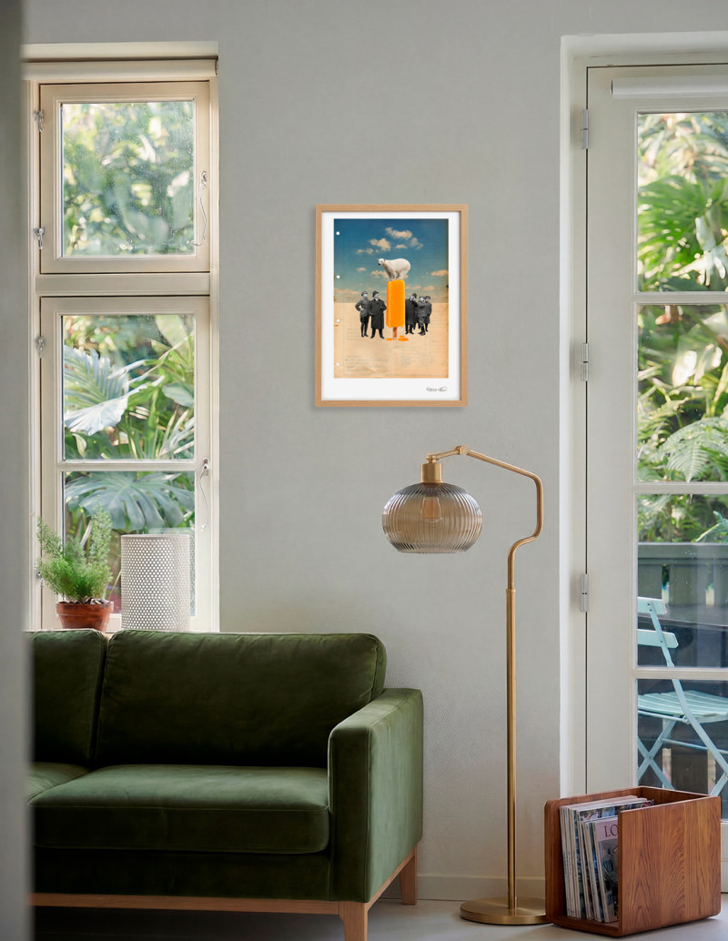 Collage "Ozono" by Rosco - A4, A3 and A2...