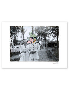 Collage "Pareja Disney" de Rosco - Reproducciones A4 y A3