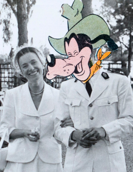 Collage "Pareja Disney" de Rosco - Reproducciones A4 y A3