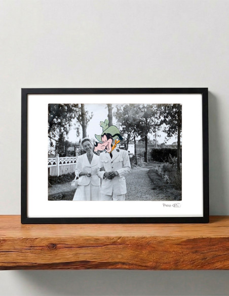 Collage "Pareja Disney" by Rosco - A4 and A3 reproductions
