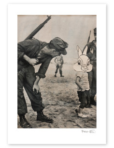 Collage "Rabbit boy Disney" by Rosco - A4 and A3...