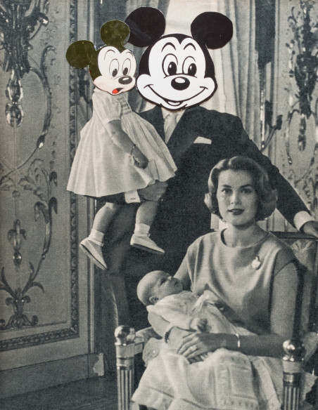 Collage "Realeza Disney 2" by Rosco - A4 and A3 reproductions