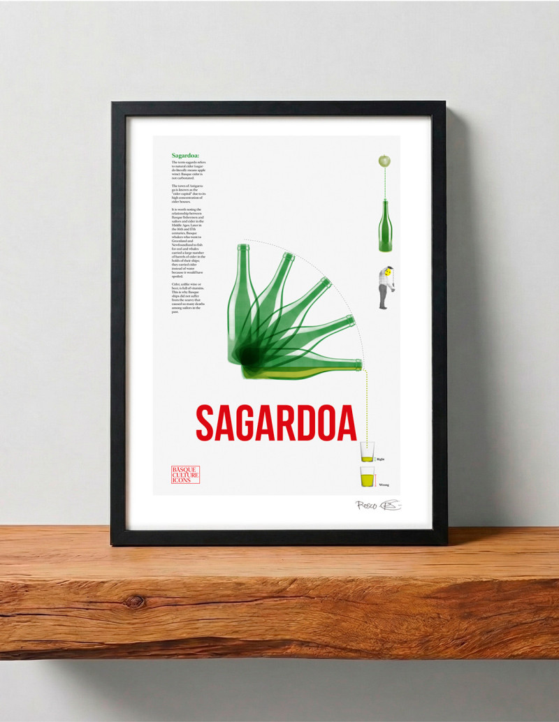 Collage "Sagardoa" by Rosco - A4 and A3...