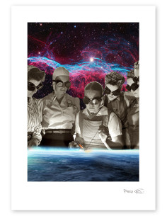 Collage "Space park" de Rosco - Reproducciones A4 y A3