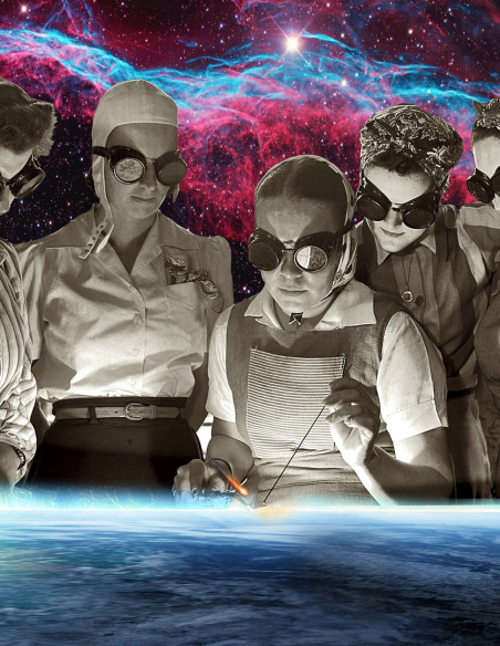 Collage "Space park" by Rosco - A4 and A3 reproductions