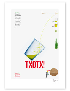 Collage "Txotx" de Rosco - Reproducciones A4 y A3