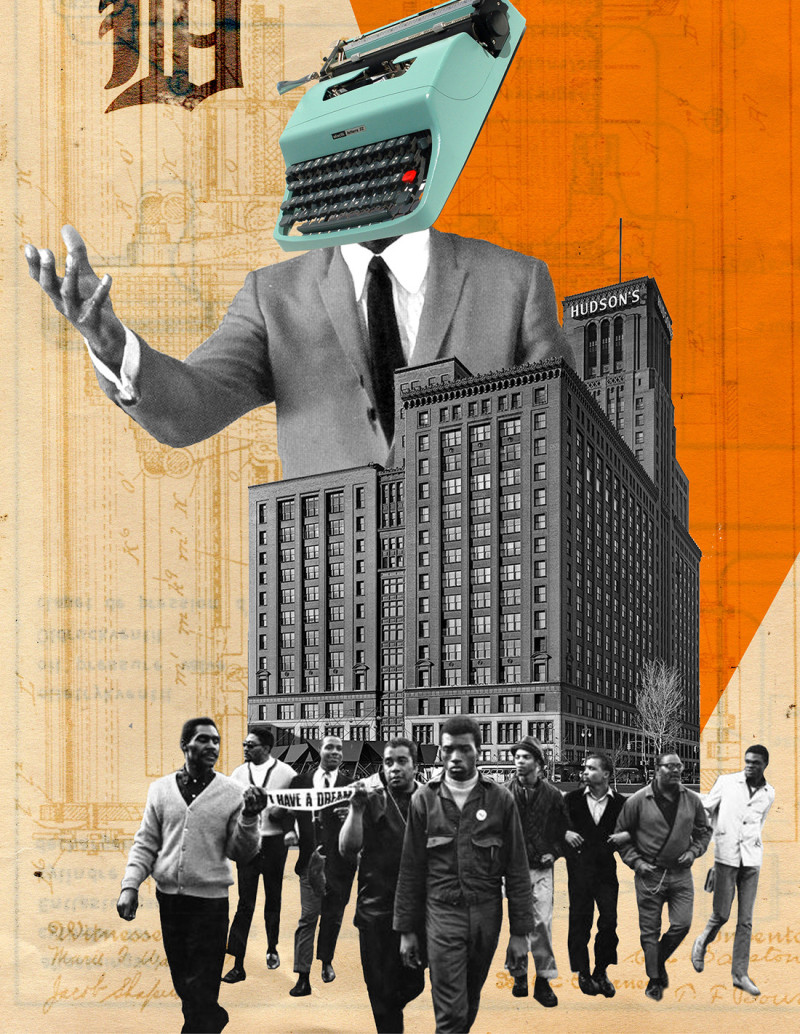 Collage "Typewriter" de Rosco - Reproducciones...