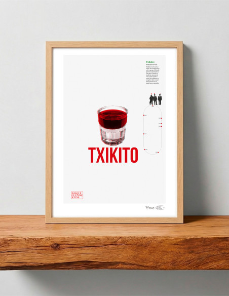 Collage "Txikito" by Rosco - A4 and A3 reproductions