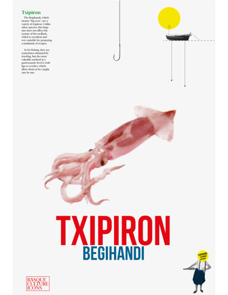 Collage "Txipiron" by Rosco - A4 and A3 reproductions