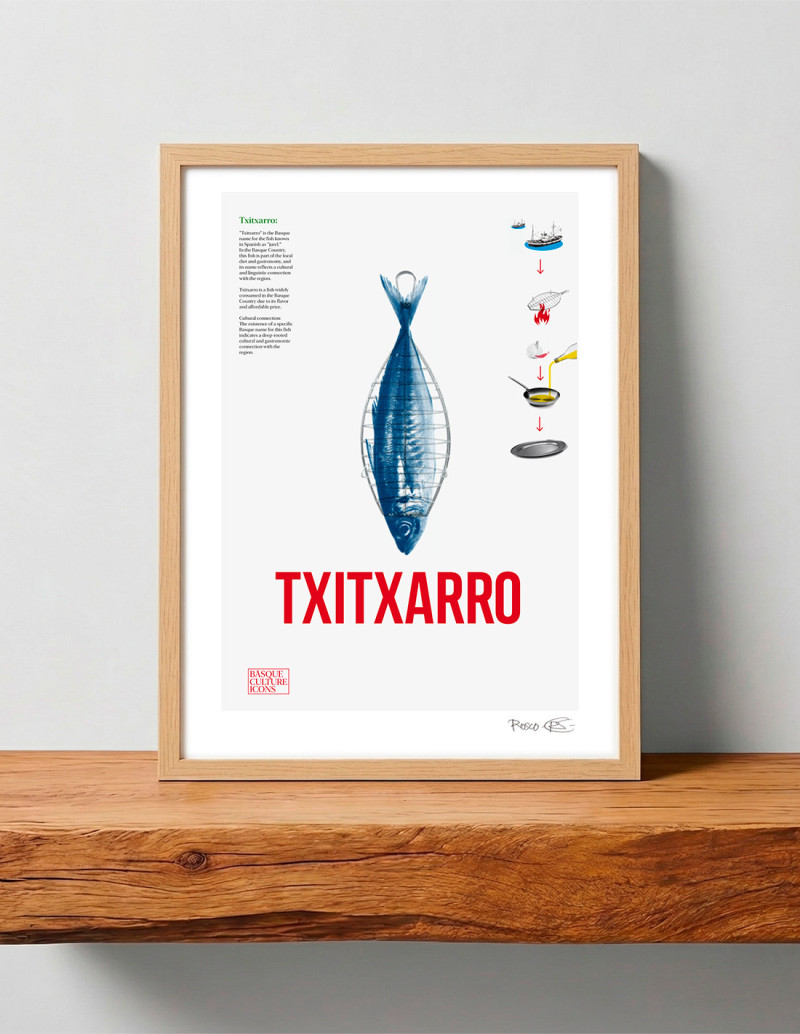 Collage "Txitxarro" by Rosco - A4 and A3...