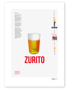 Collage "Zurito" by Rosco - A4 and A3 reproductions