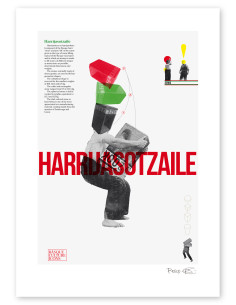 Collage "Harrijasotsailea" by Rosco - A4 and A3...