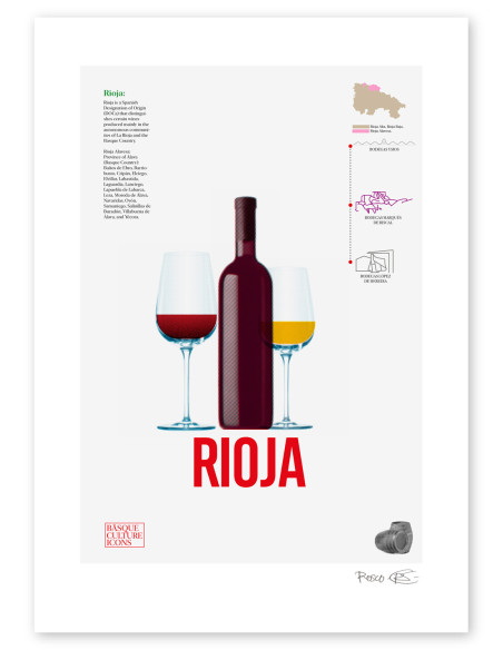 Collage "Rioja" by Rosco - A4 and A3 reproductions