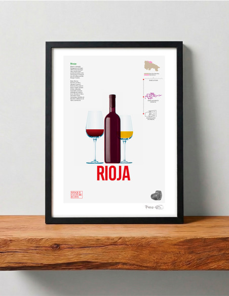 Collage "Rioja" by Rosco - A4 and A3 reproductions