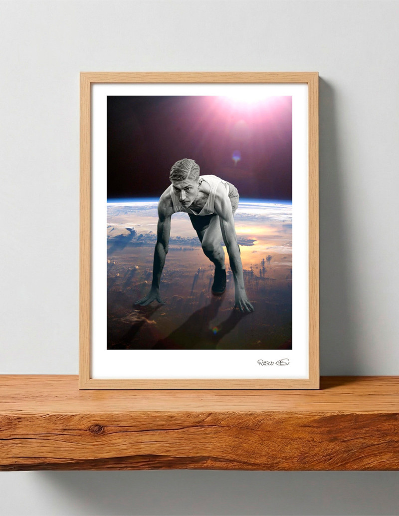 Collage "Corredor espacial" de Rosco -...