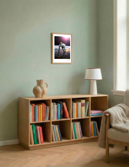 Collage "Corredor espacial" by Rosco - A4 and A3 reproductions