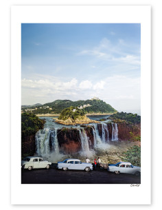 Collage "El mirador de las cataratas" by Lance. A4, A3...