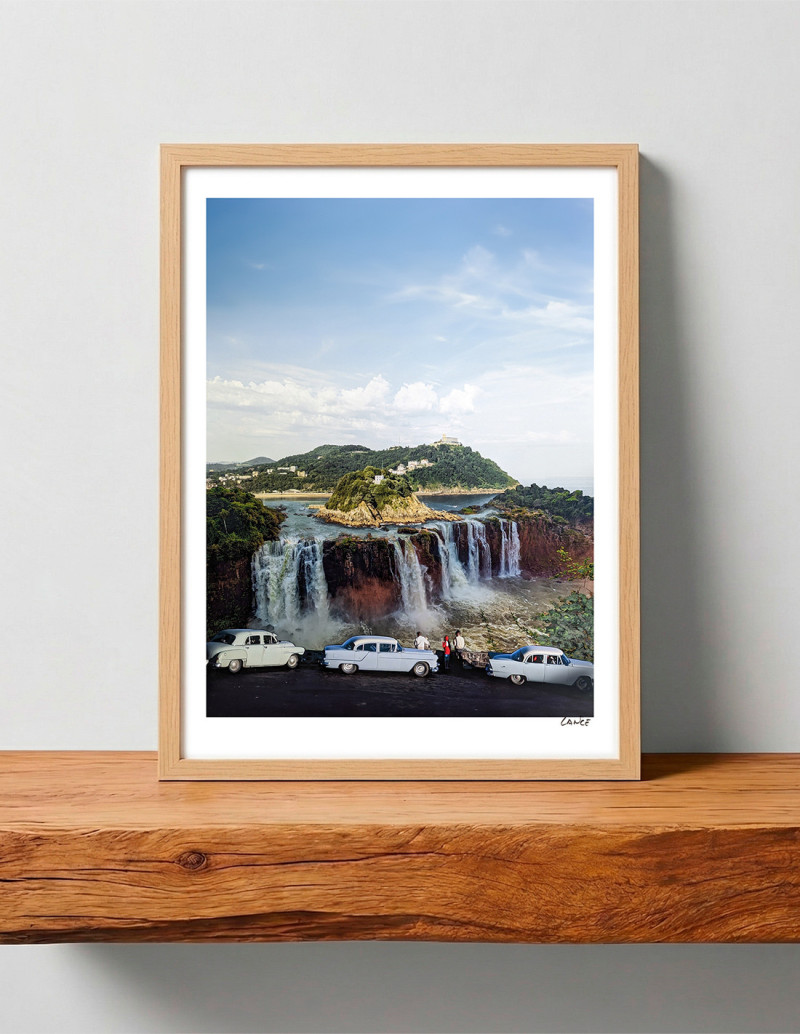 Collage "El mirador de las cataratas" by Lance....