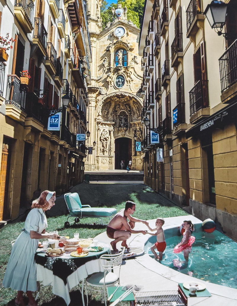 Collage "Vida Campestre" by Lance. A4, A3...