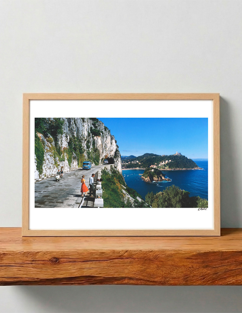 "Carretera con vistas" Collage by Lance. A4, A3...
