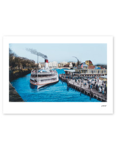 "El embarcadero 2" by Lance. A4, A3 reproductions