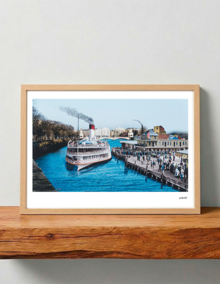 "El embarcadero 2" by Lance. A4, A3 reproductions