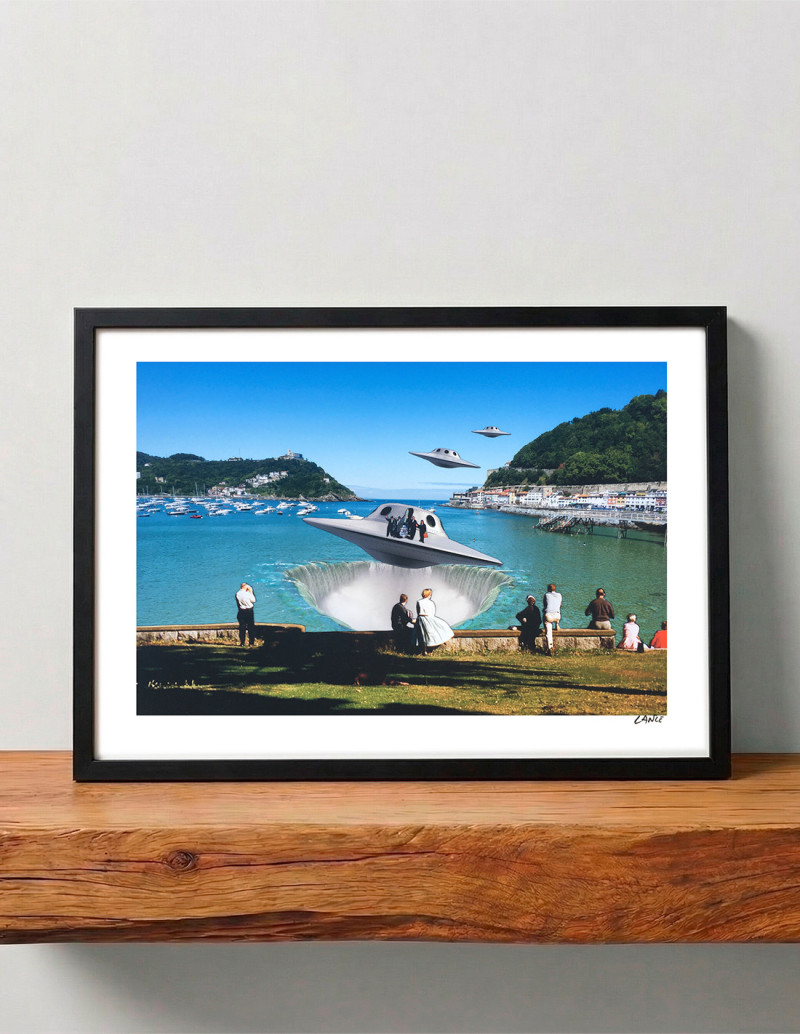 Collage "El Viaje" by Lance. A4, A3 and A2...