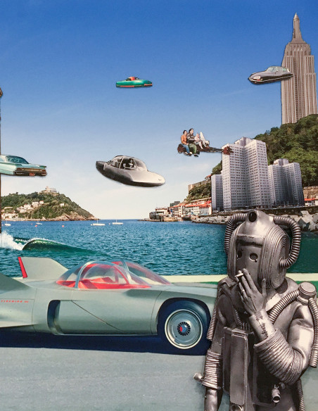Collage "2021 futuro paralelo" de Lance - Reproducciones A4 y A3
