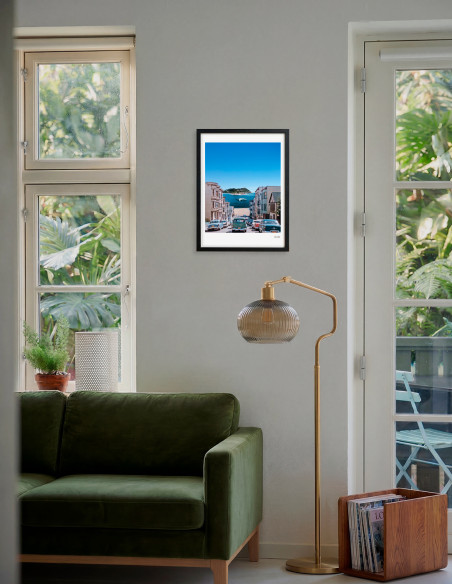 Collage "Sanse Francisco 2" by Lance. A4, A3 reproductions