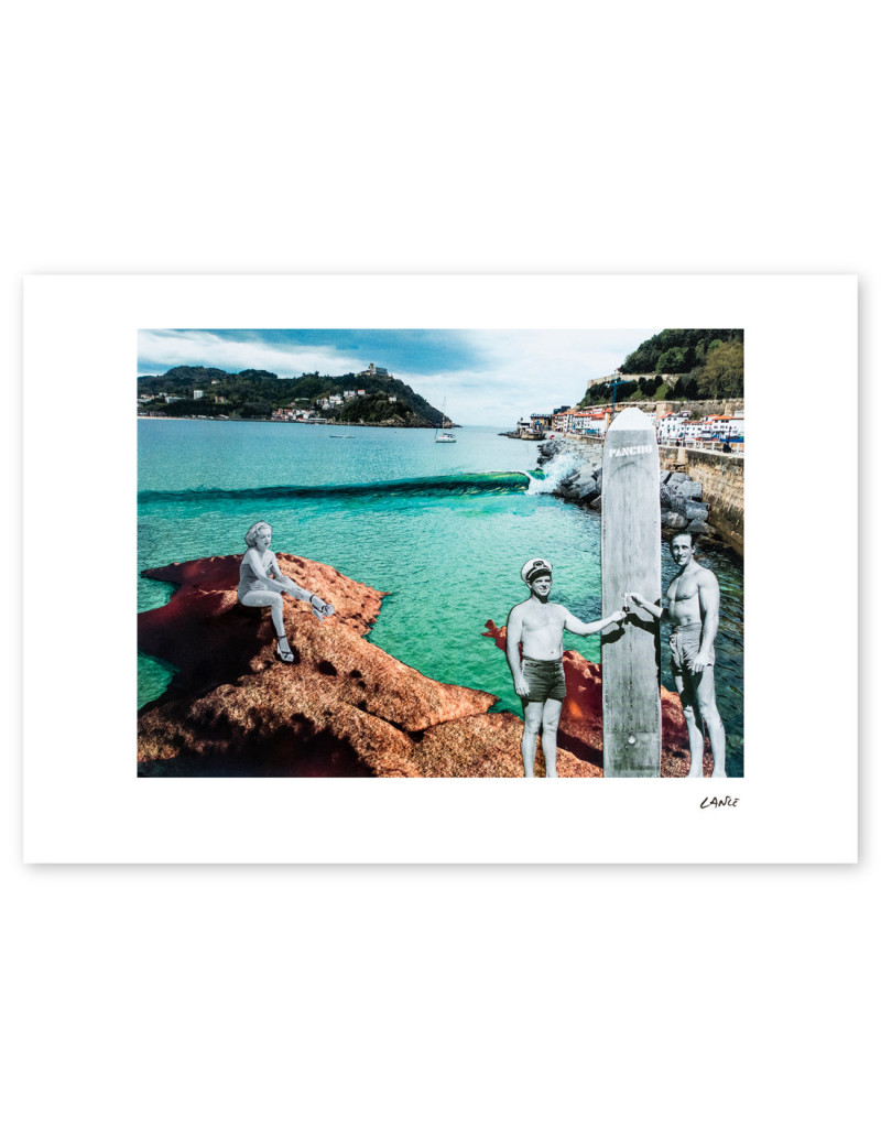 Collage "Pancho" by Lance. A4, A3 reproductions