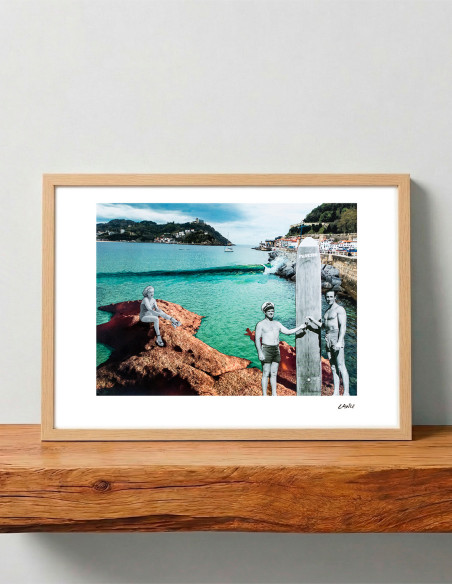 Collage "Pancho" by Lance. A4, A3 reproductions