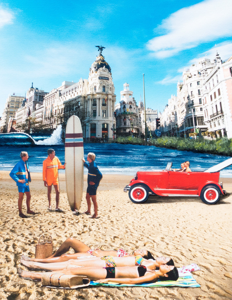 Collage "Madridfornia" de Lance -...