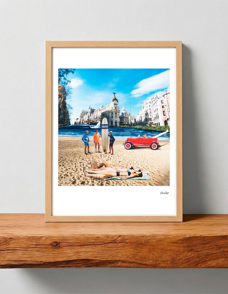 Collage "Madridfornia" de Lance -...