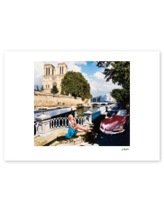 Collage "Paseo de Francia" by Lance - A4 Reproduction