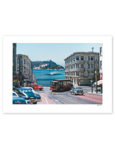 Collage "Sanse Francisco" by Lance - A4 Reproduction