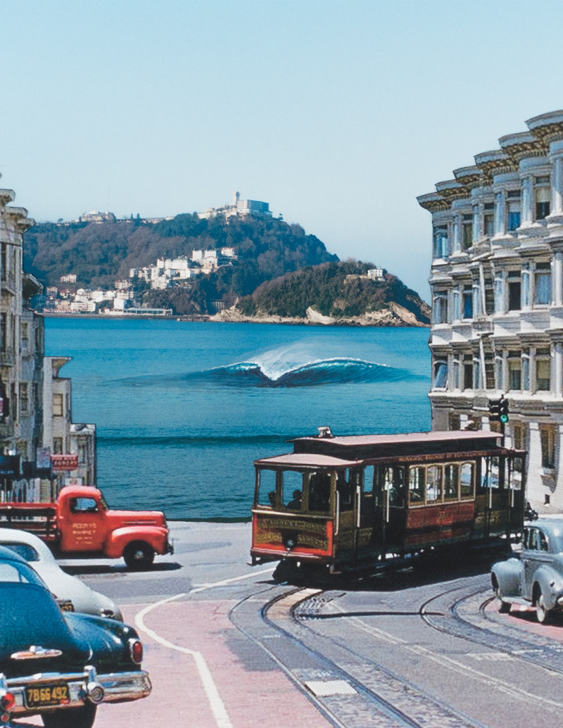 Collage "Sanse Francisco" by Lance - A4...