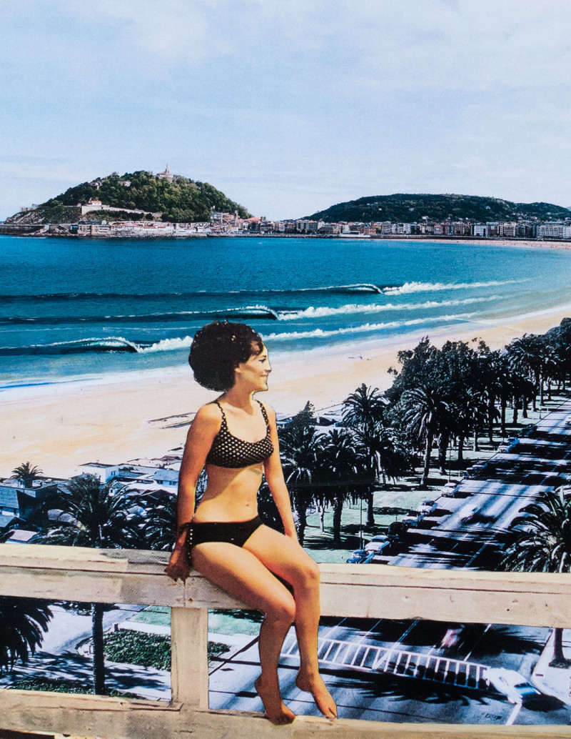 Collage "Terraza Con Vistas" de Lance -...