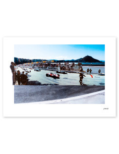 Collage "Grand Prix" by Lance - A4 Reproduction