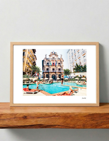 Collage "Iruña Pool" de Lance - Reproducciones A4 y A3