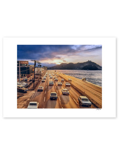Collage "Autopista con vistas" by Lance. A4, A3...