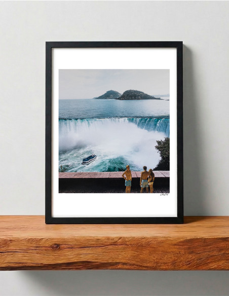 Collage "Cataratas 2" by Lance - A4 Reproduction