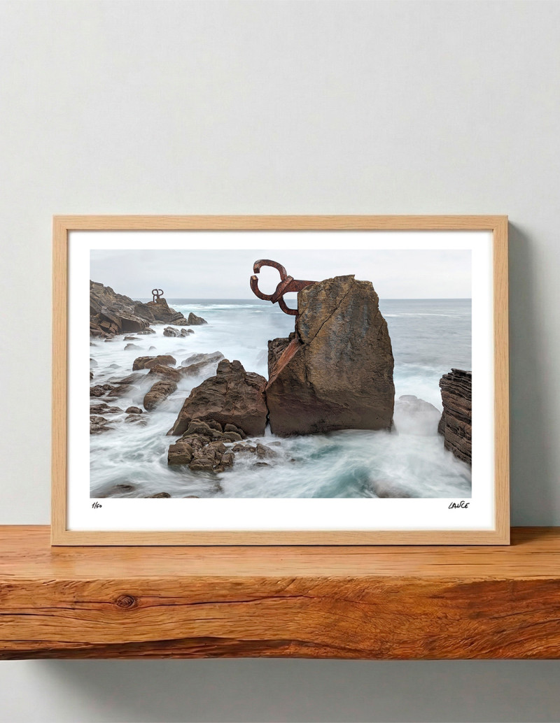 Fotografía "Peine lento". Serie limitada Marine...
