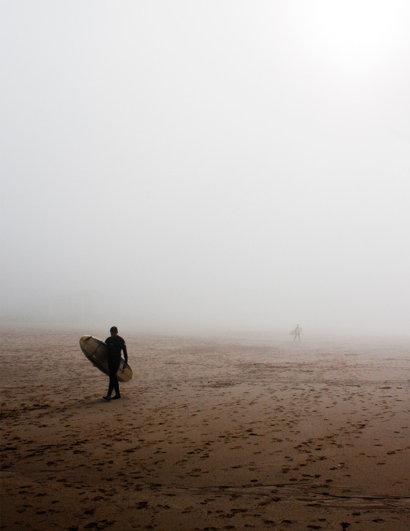 "Vini y la niebla" photography. Marine Donosti...
