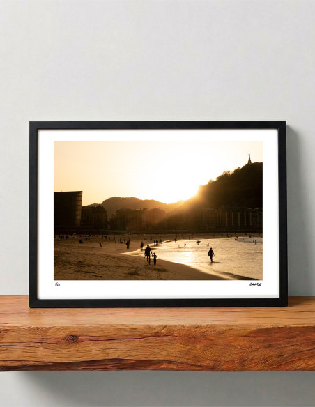 Fotografía "Golden Family". Serie limitada Marine Donosti de Lance