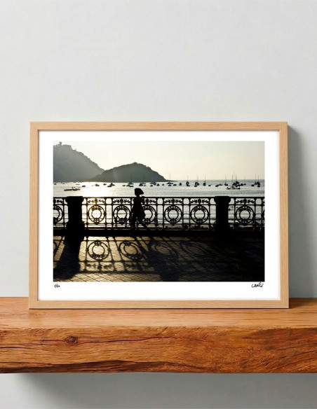 "Sara al sol" photography. Marine Donosti serie by Lance