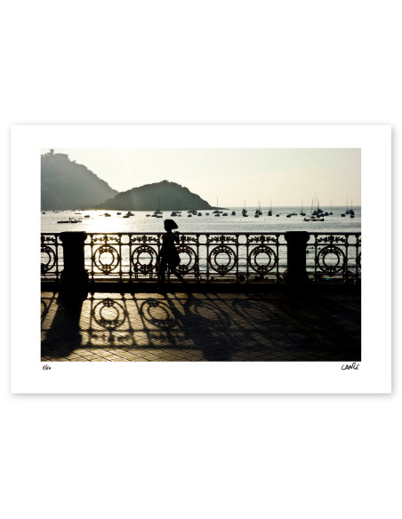 "Sara al sol" photography. Marine Donosti serie by Lance