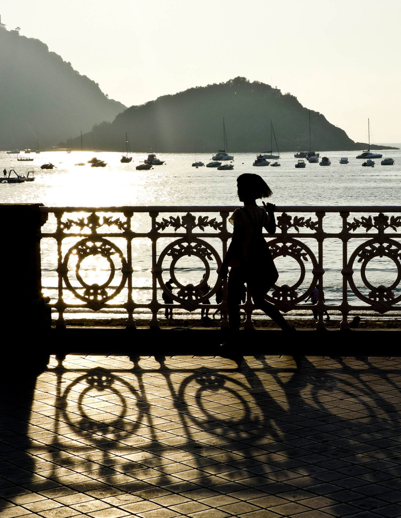 Fotografía "Sara al sol". Serie limitada Marine...